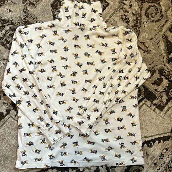 Vintage 90’s Mickey & Co. turtleneck medium Disney 90’s women’s warm long sleeve - Picture 4 of 12